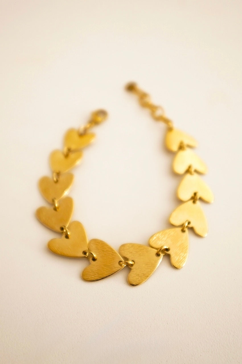 Pulseira Corações