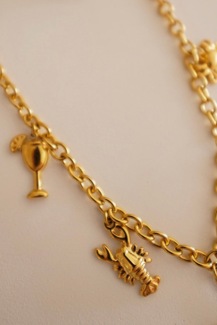 Colar Charms Summer