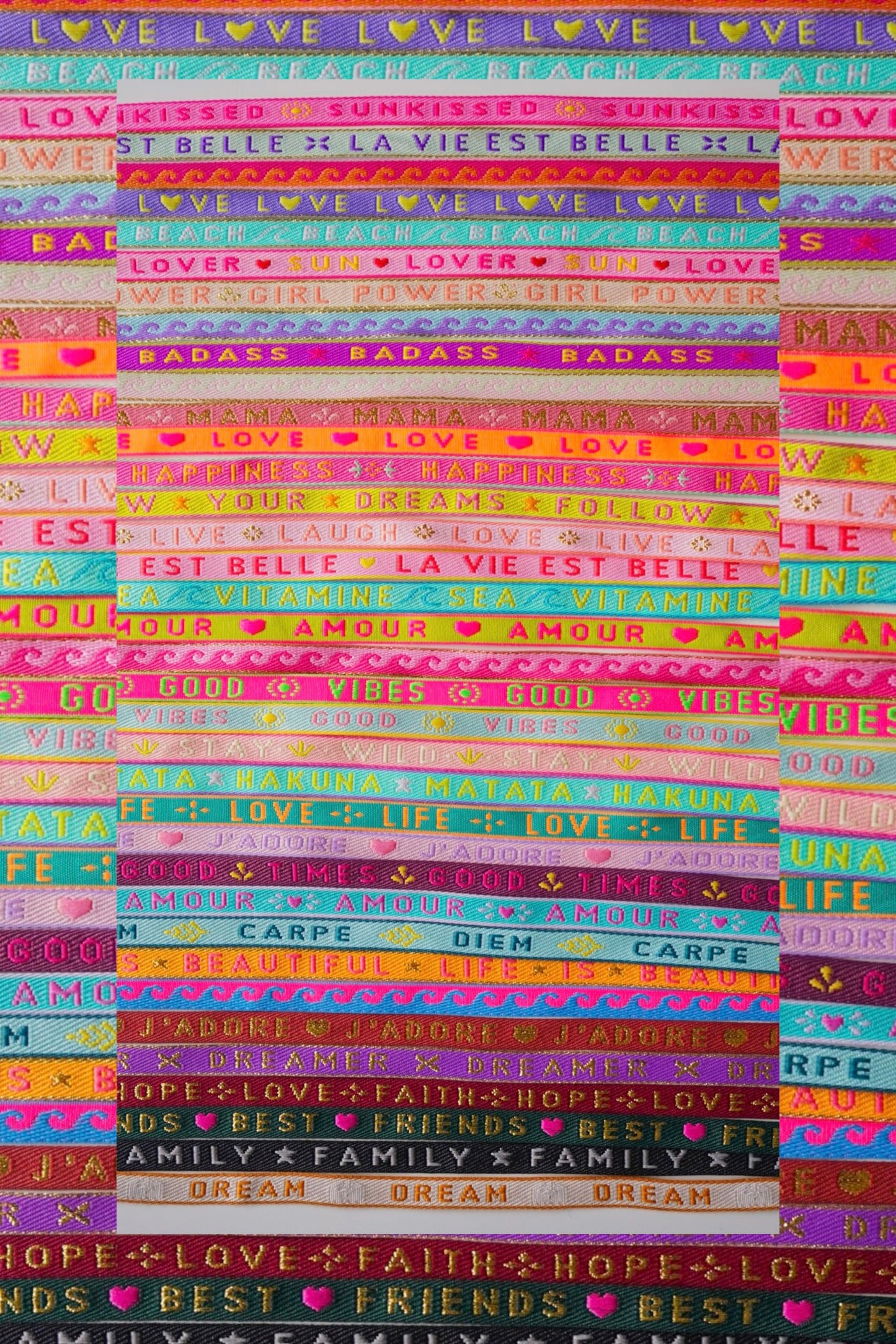 Pulseiras Mensagem
