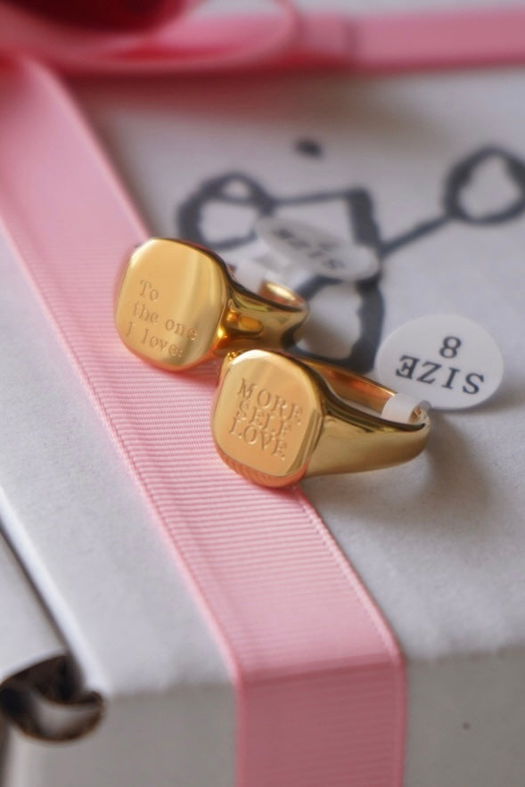 Anéis - More Self Love & To The One I Love