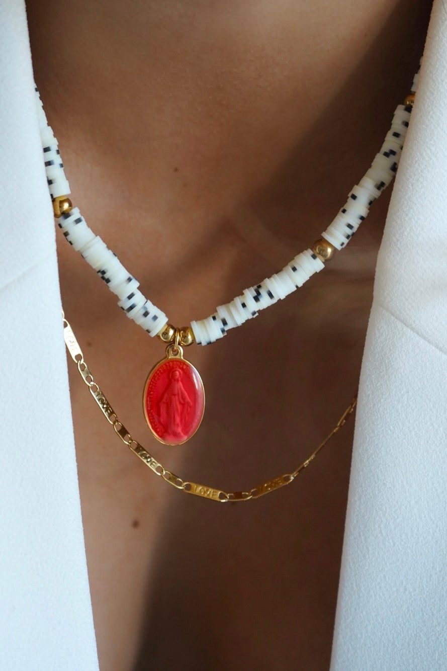 Colar Discos Nossa Senhora