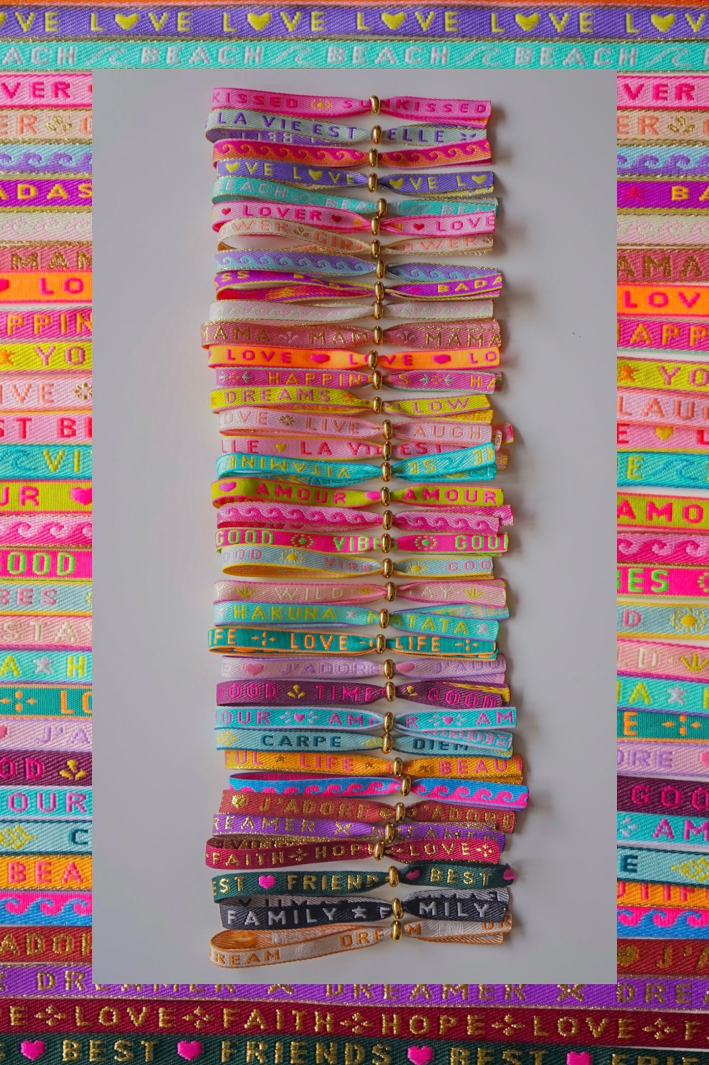 Pulseiras Mensagem