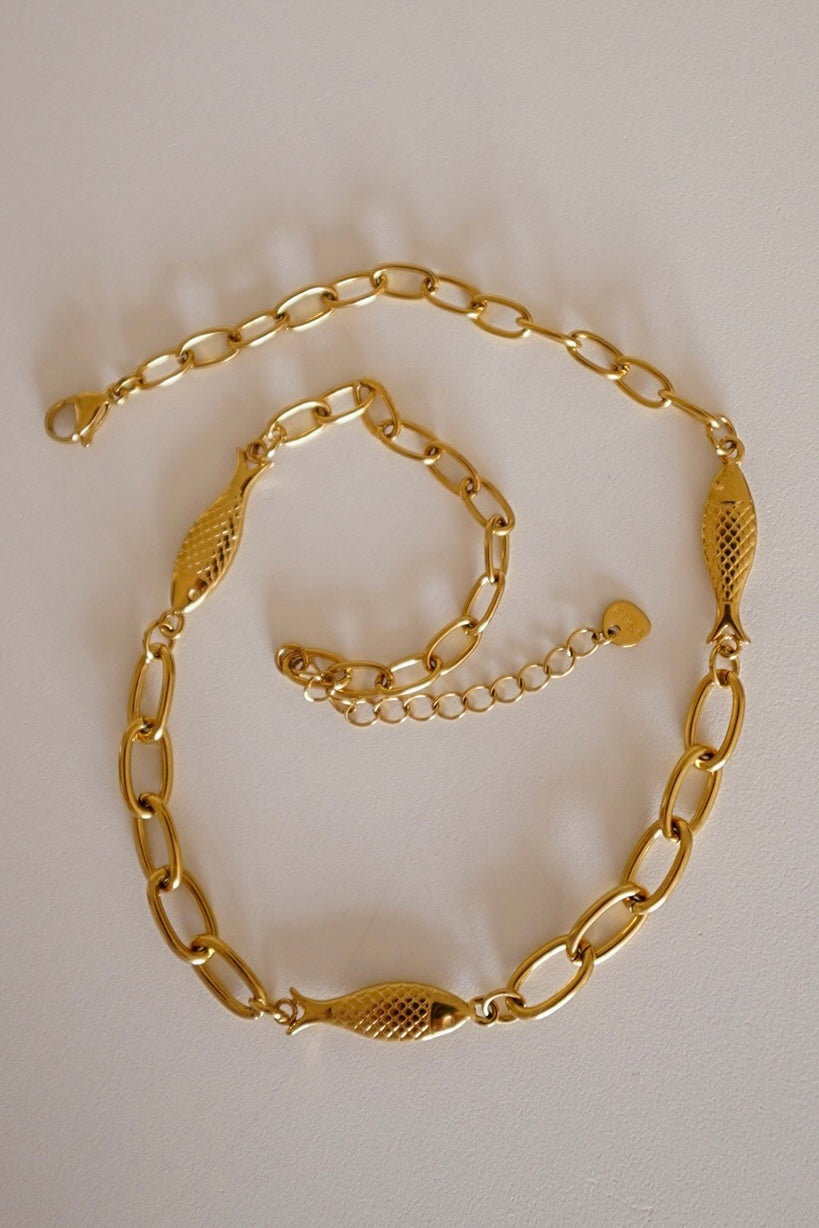 Colar Mini Peixes