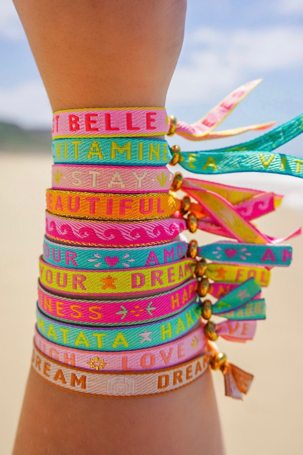 Pulseiras Mensagem