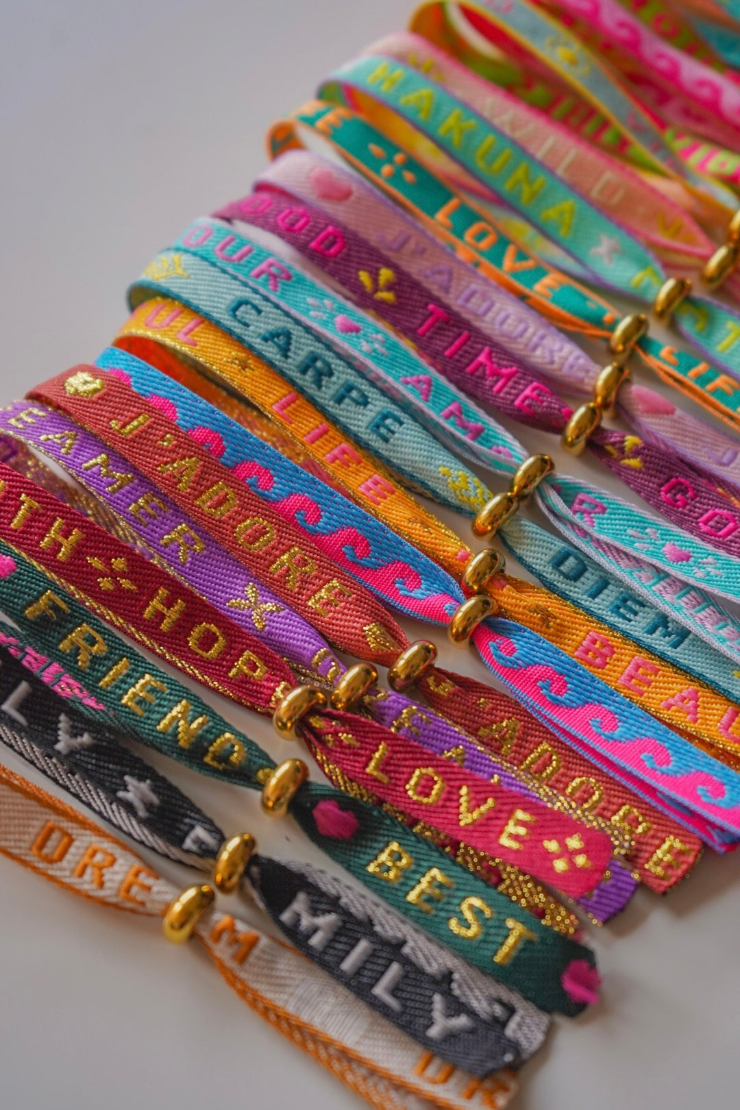 Pulseiras Mensagem