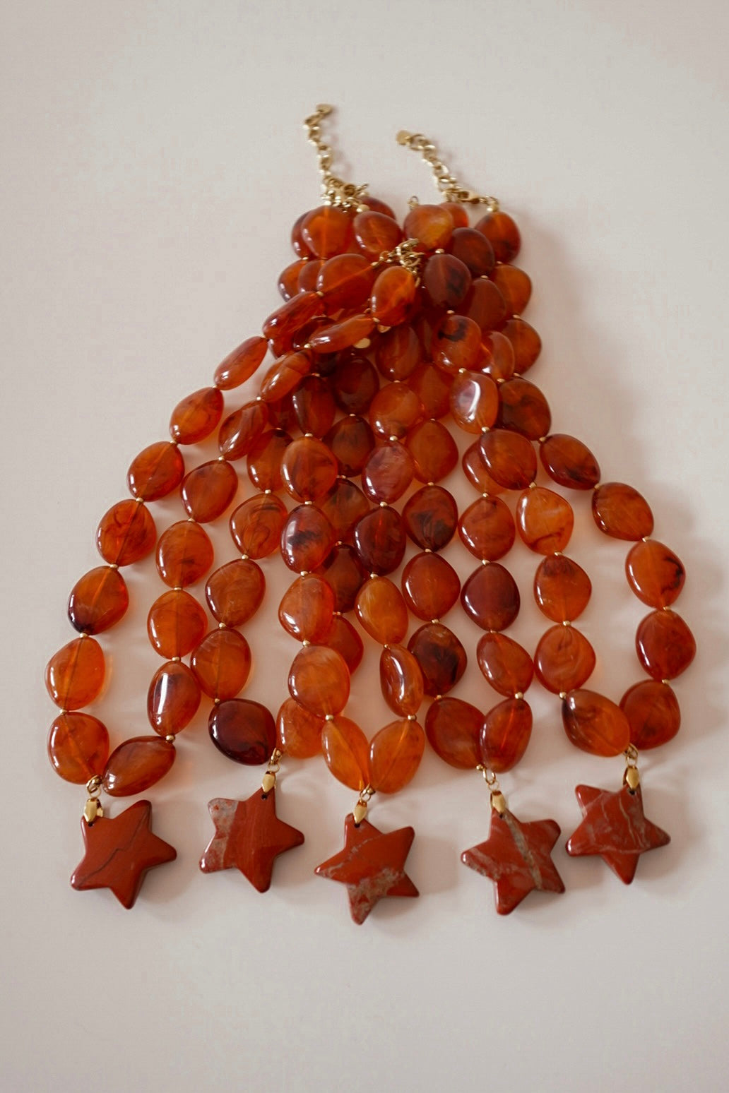 Colar Estrela Âmbar