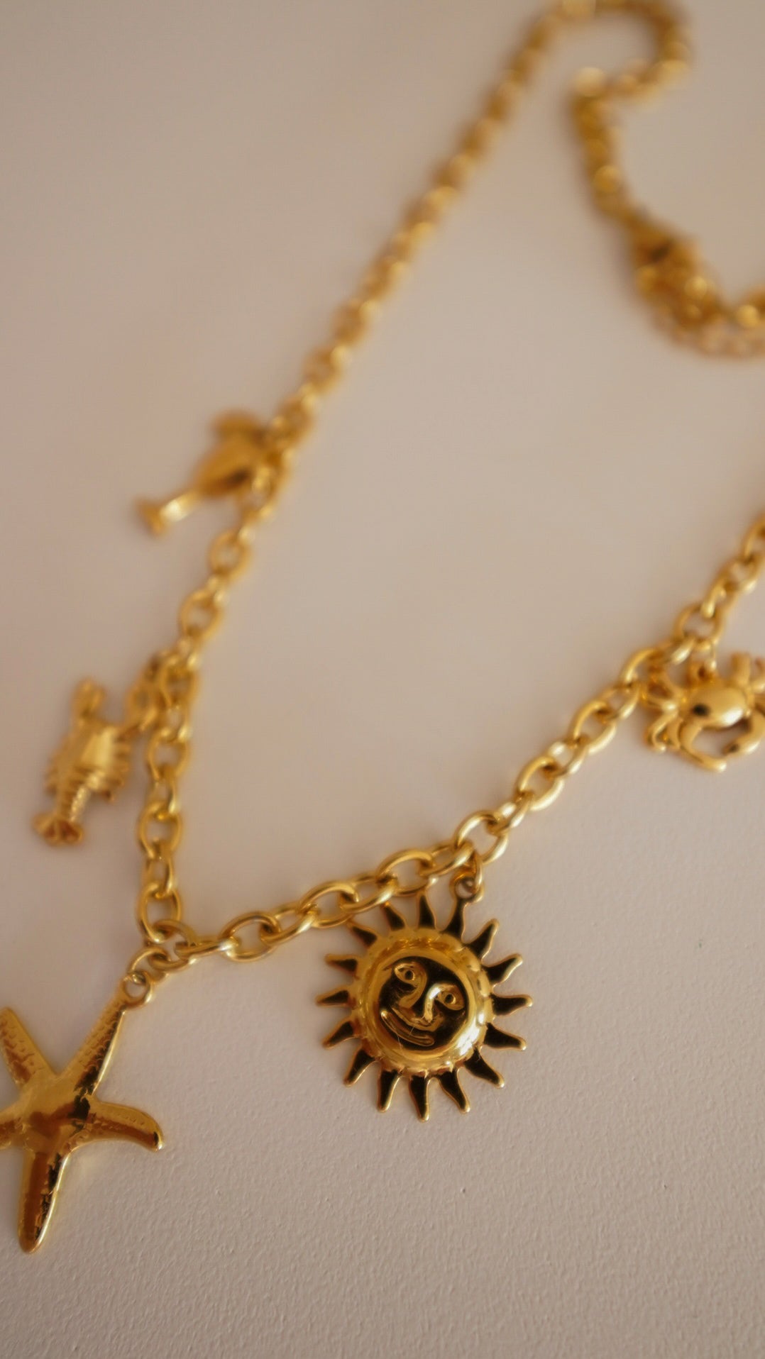 Colar Charms Summer