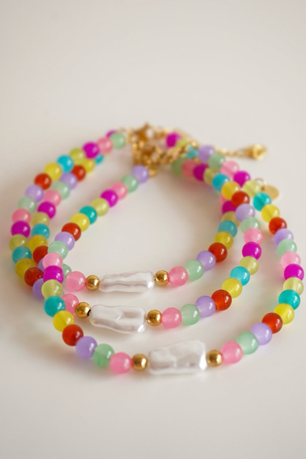 Pulseira Tornozelo Pérola