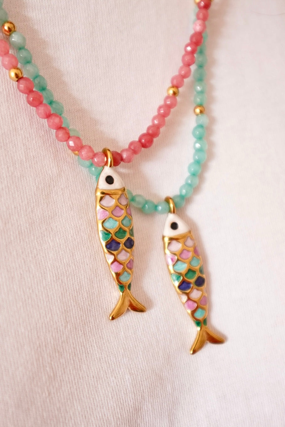 Colar Peixe Cores