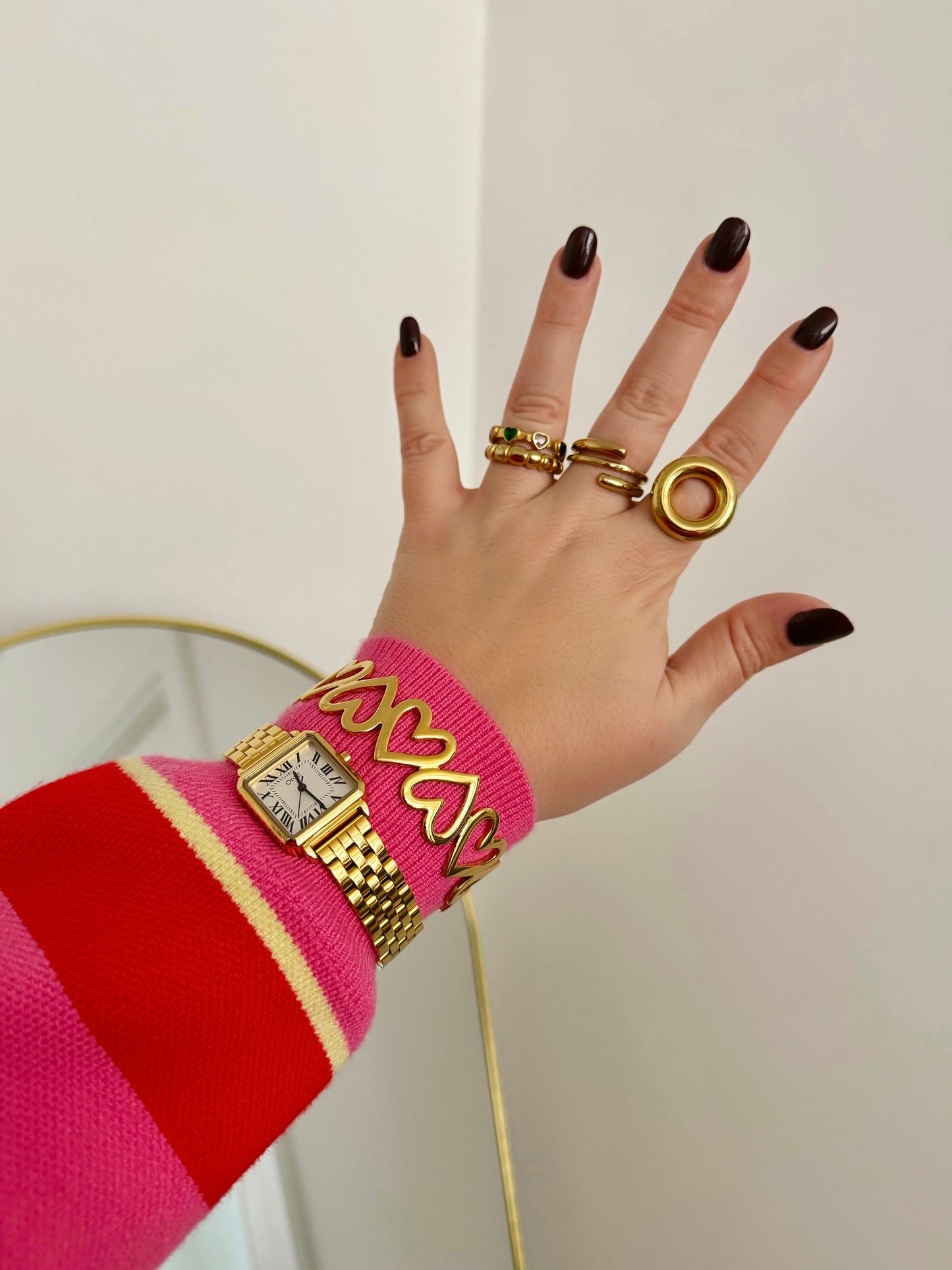 Pulseira Corações