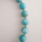 Colar Bolas Turquesa
