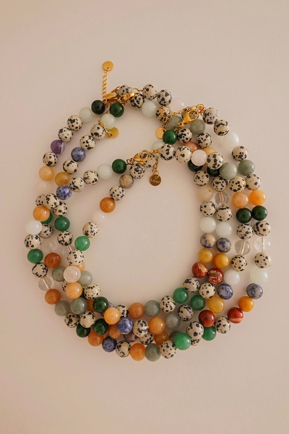 Colar Mistura Pedras Naturais