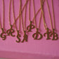 Colar Letra