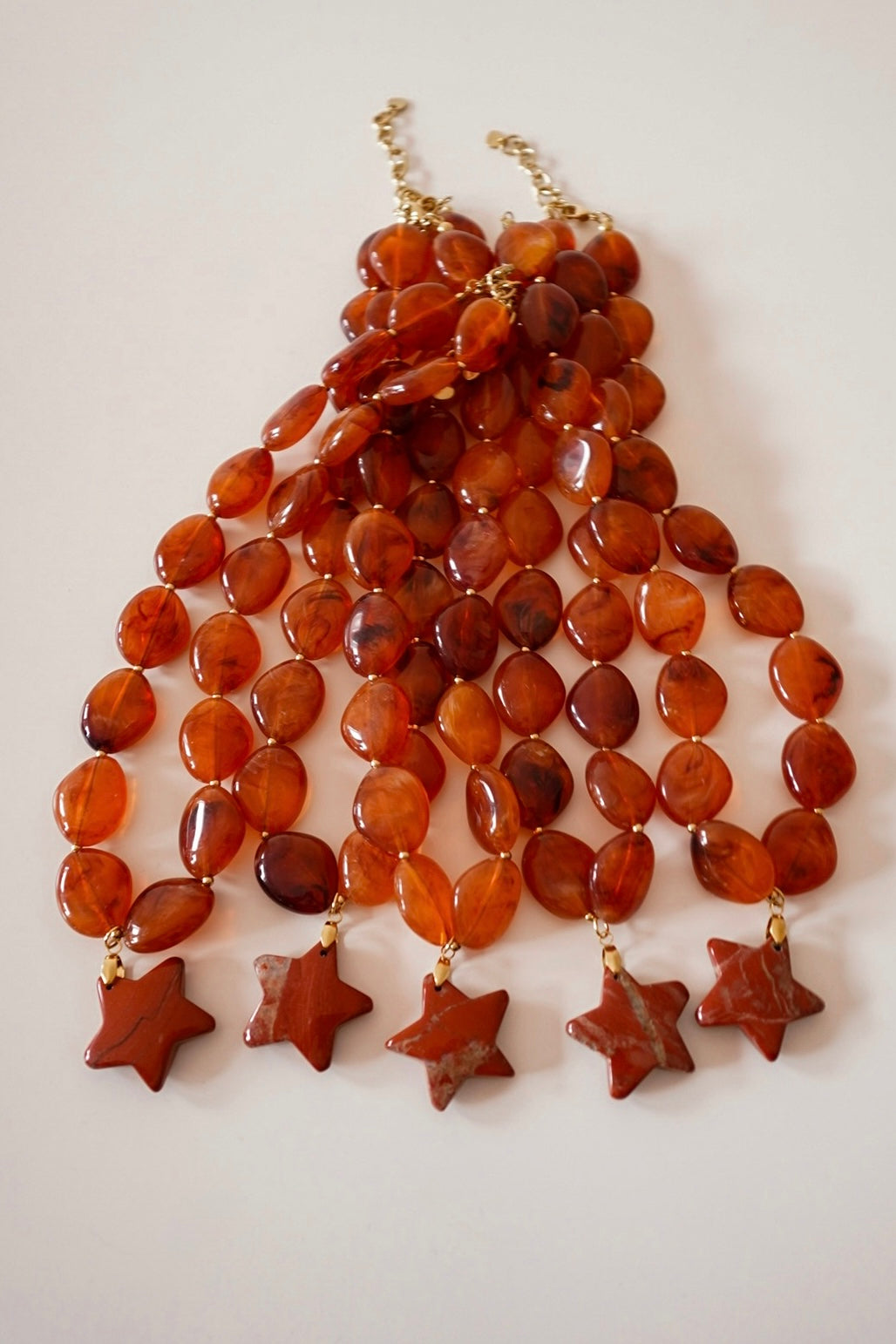 Colar Estrela Âmbar