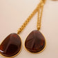 Colar Pedra Castanha
