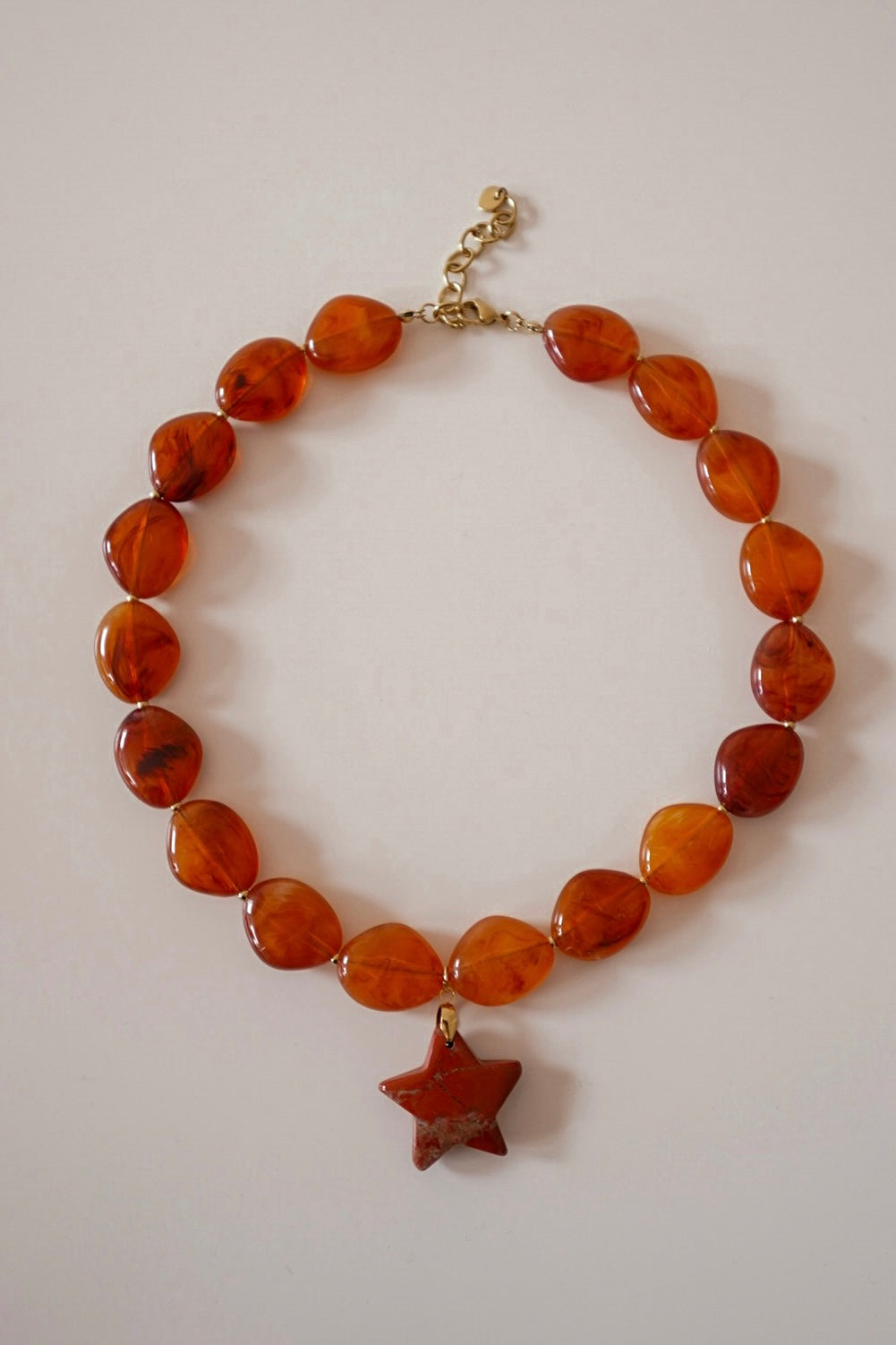 Colar Estrela Âmbar