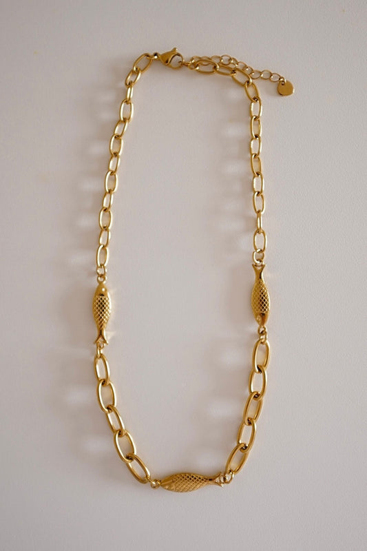 Colar Mini Peixes