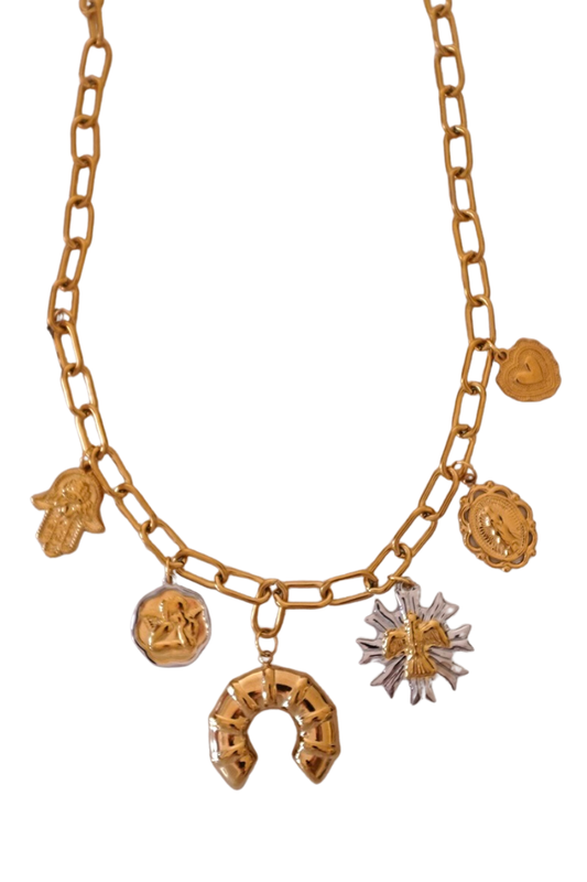 Colar Charms Mistura