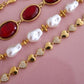 Pulseira Corações Brilhantes