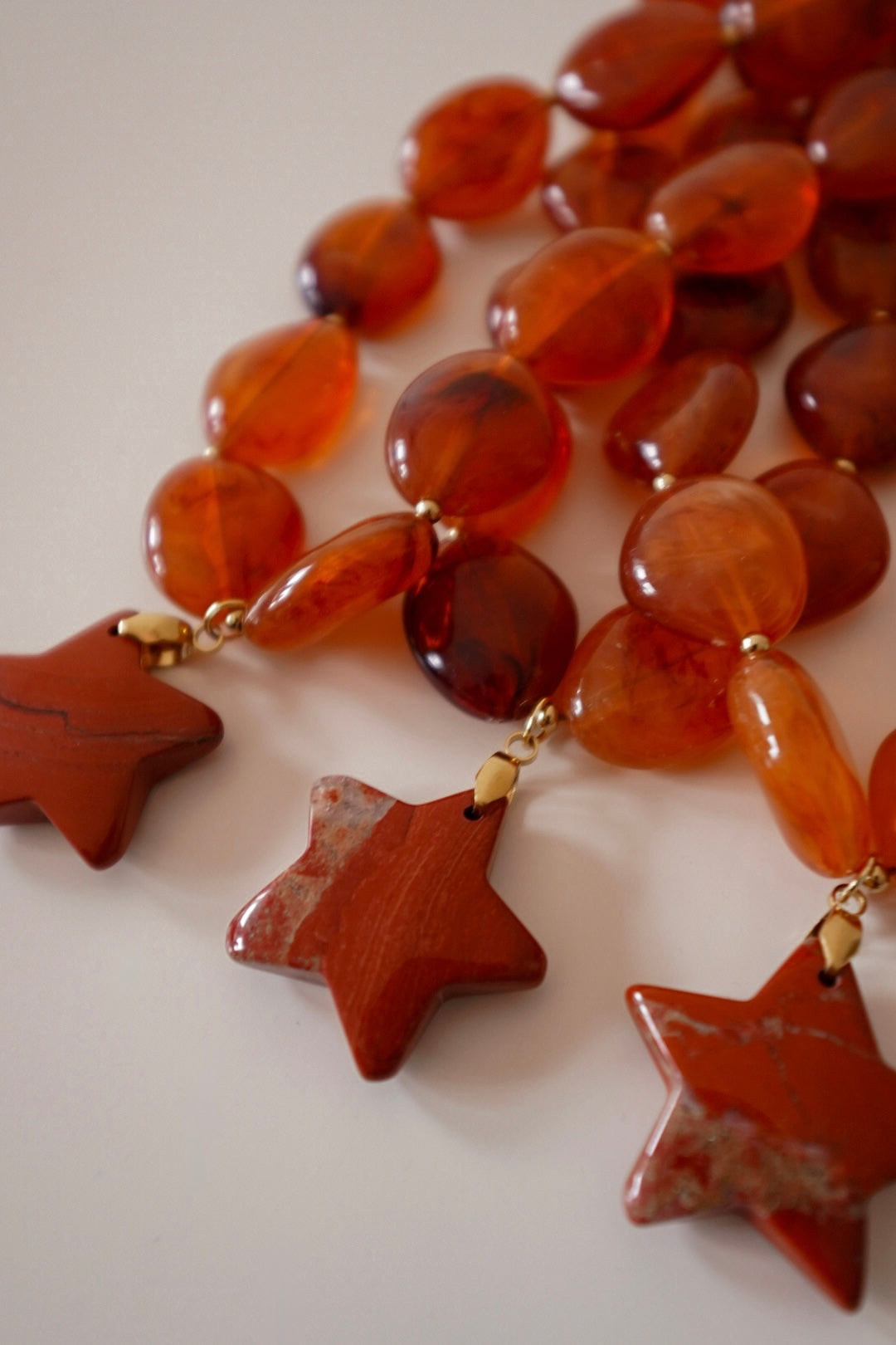 Colar Estrela Âmbar