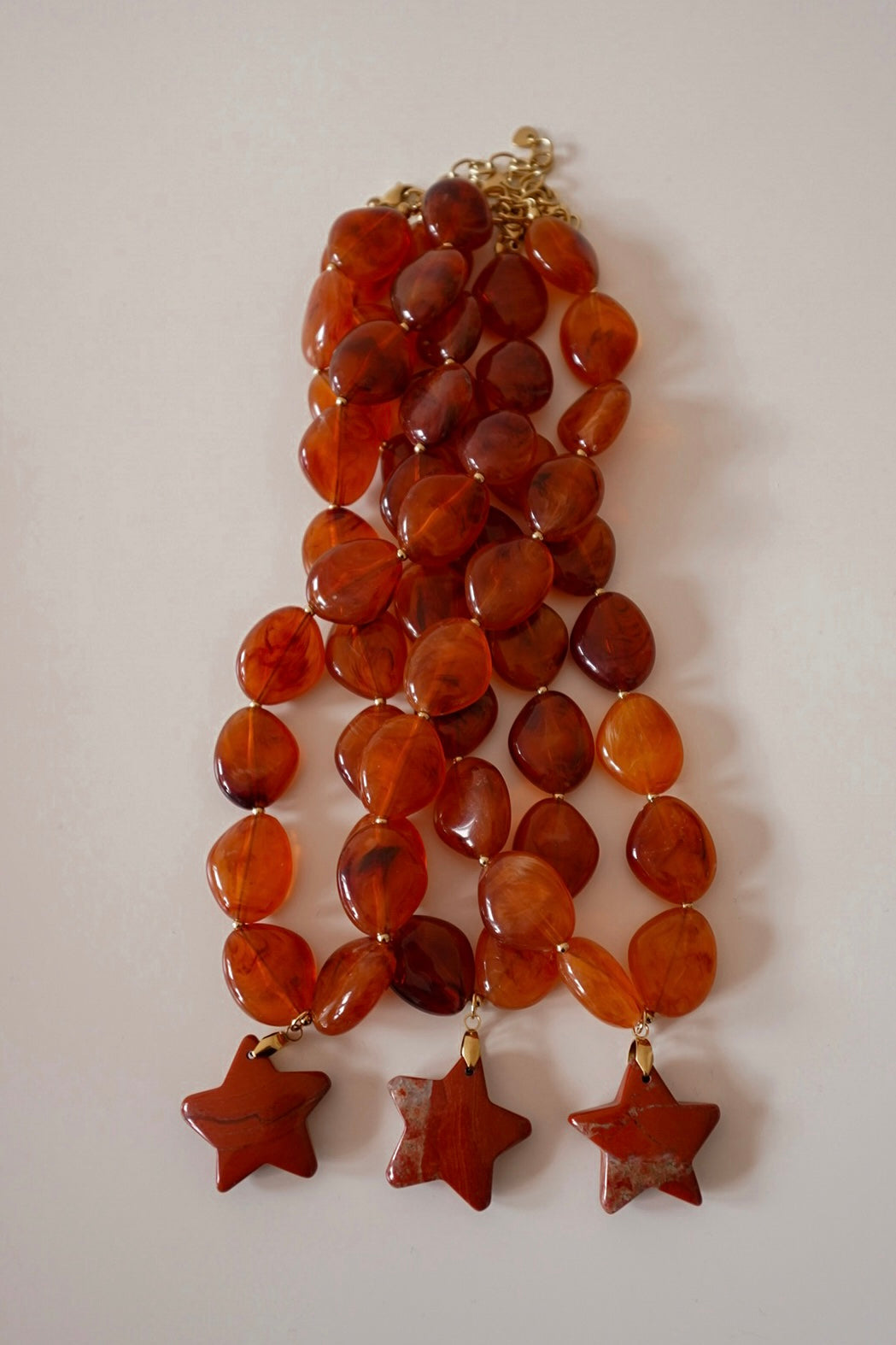 Colar Estrela Âmbar