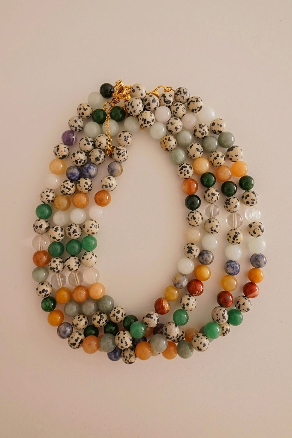 Colar Mistura Pedras Naturais