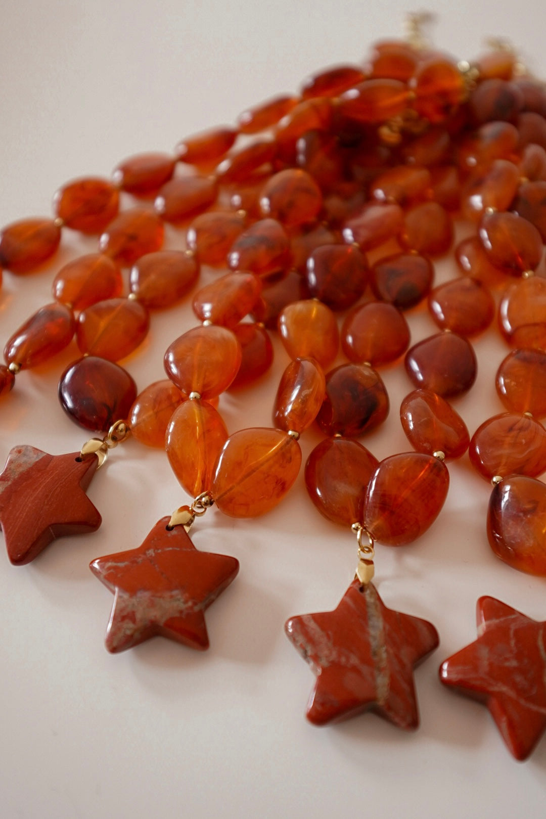 Colar Estrela Âmbar