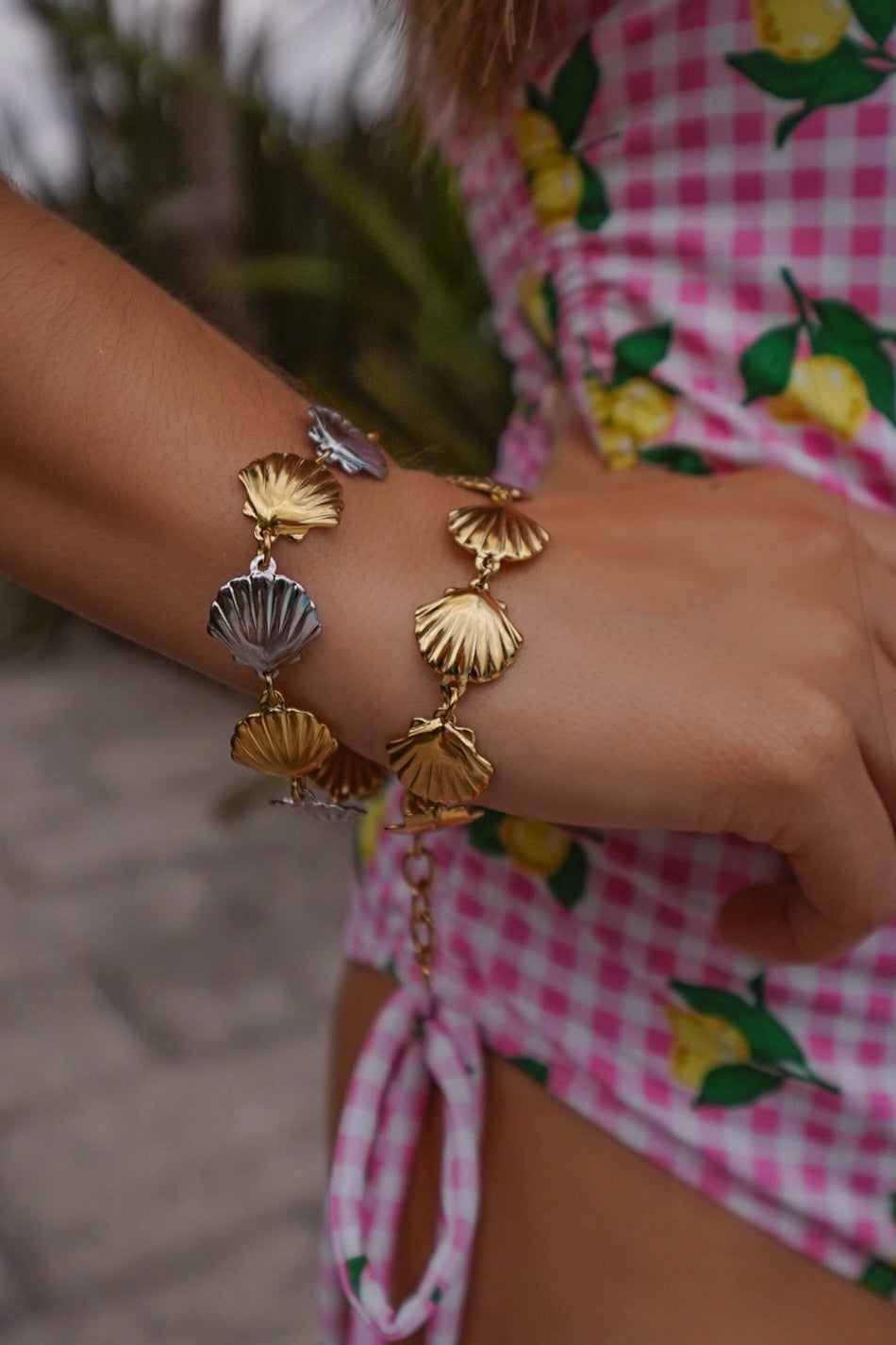 Pulseira Conchas