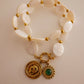 Colar Madrepérola Medalhas