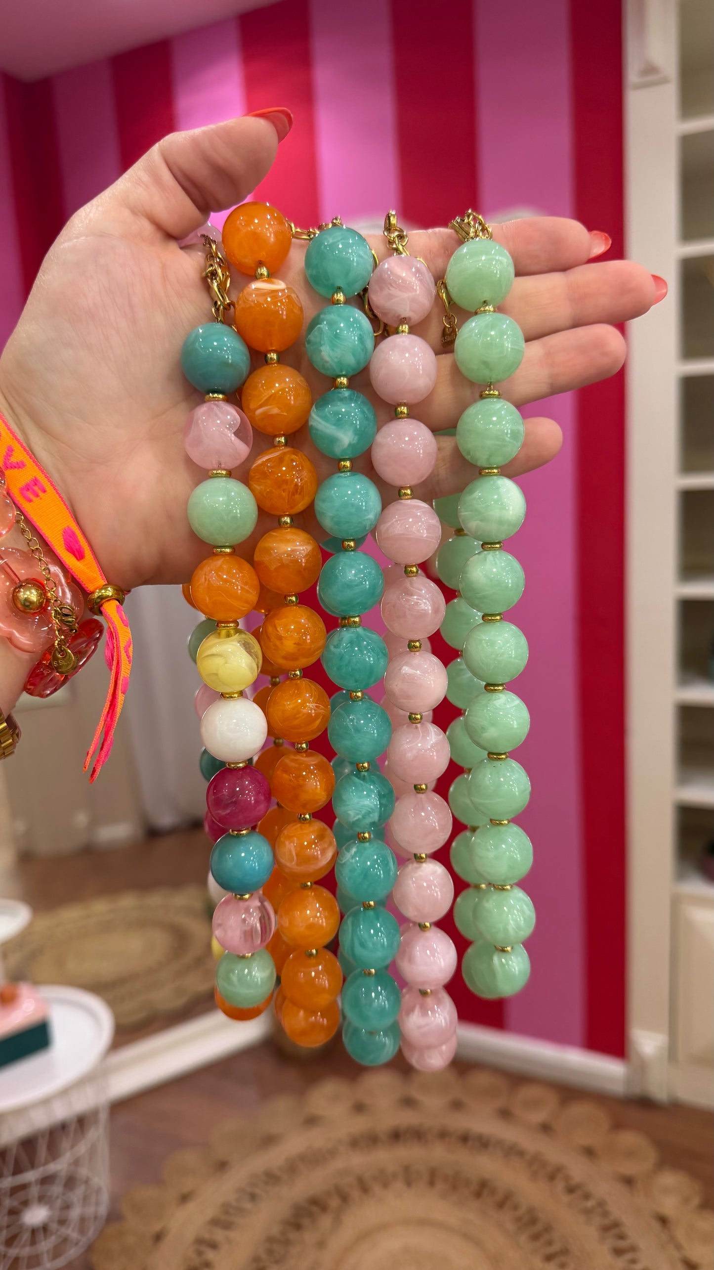 Colar Bubble Acrílico