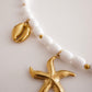 Colar Branco Charms