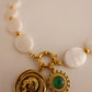 Colar Madrepérola Medalhas