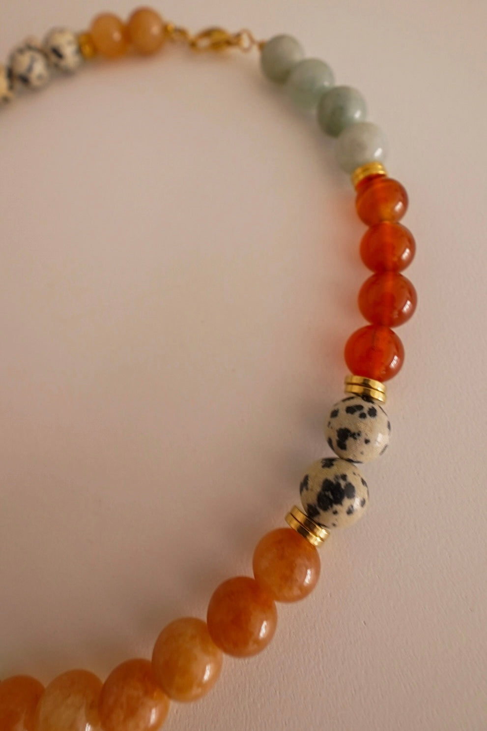 Colar Mistura Pedras Naturais