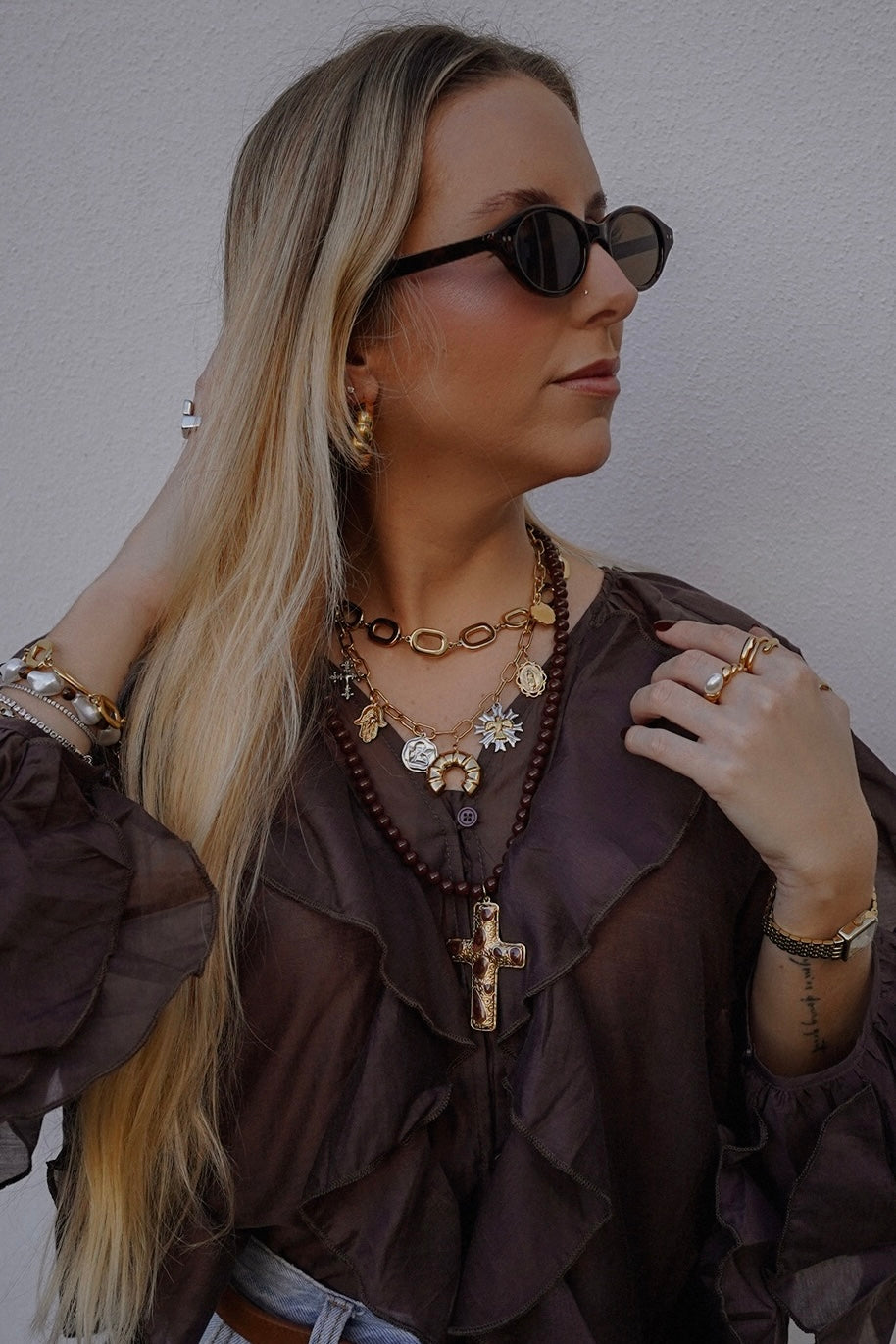 Colar Charms Mistura