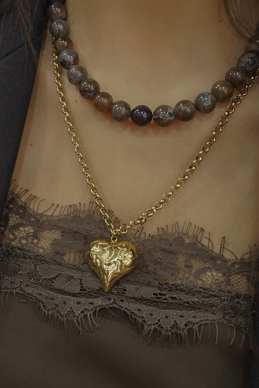 Colar Coração Dourado