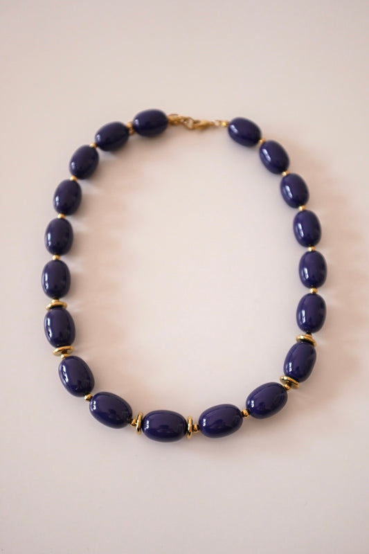 Colar Pedras Azul