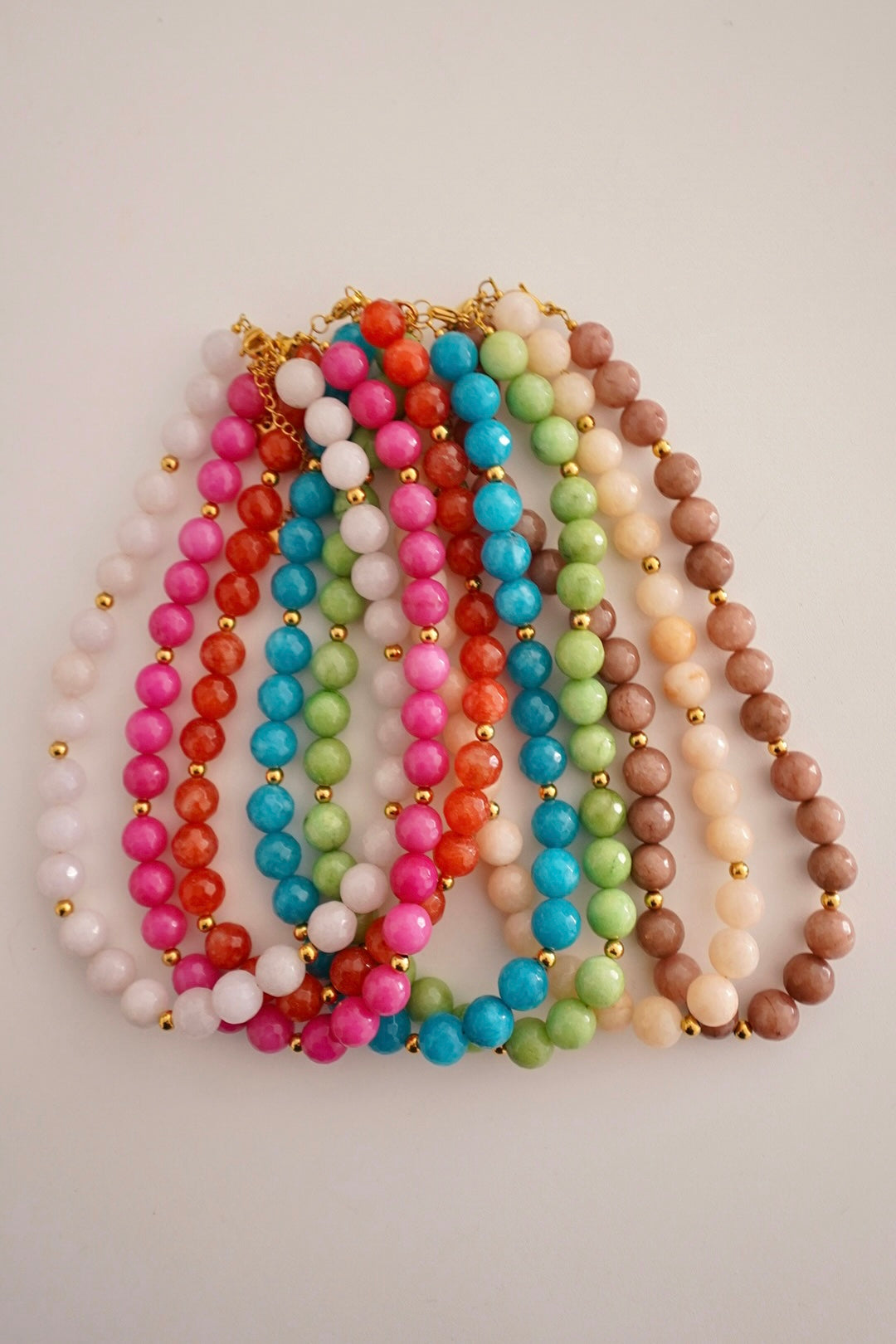 Colar Bubble Pedras Naturais