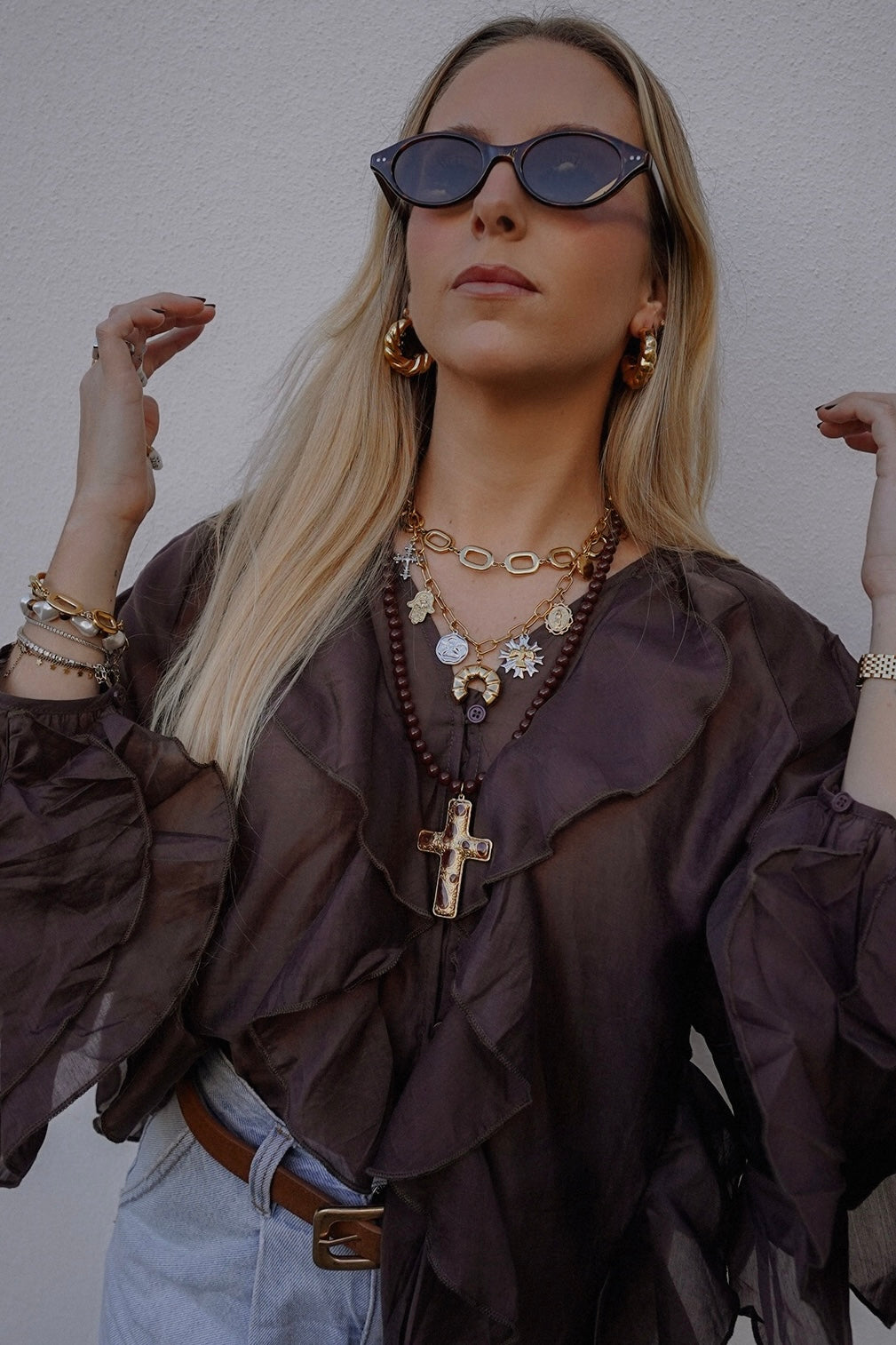 Colar Charms Mistura