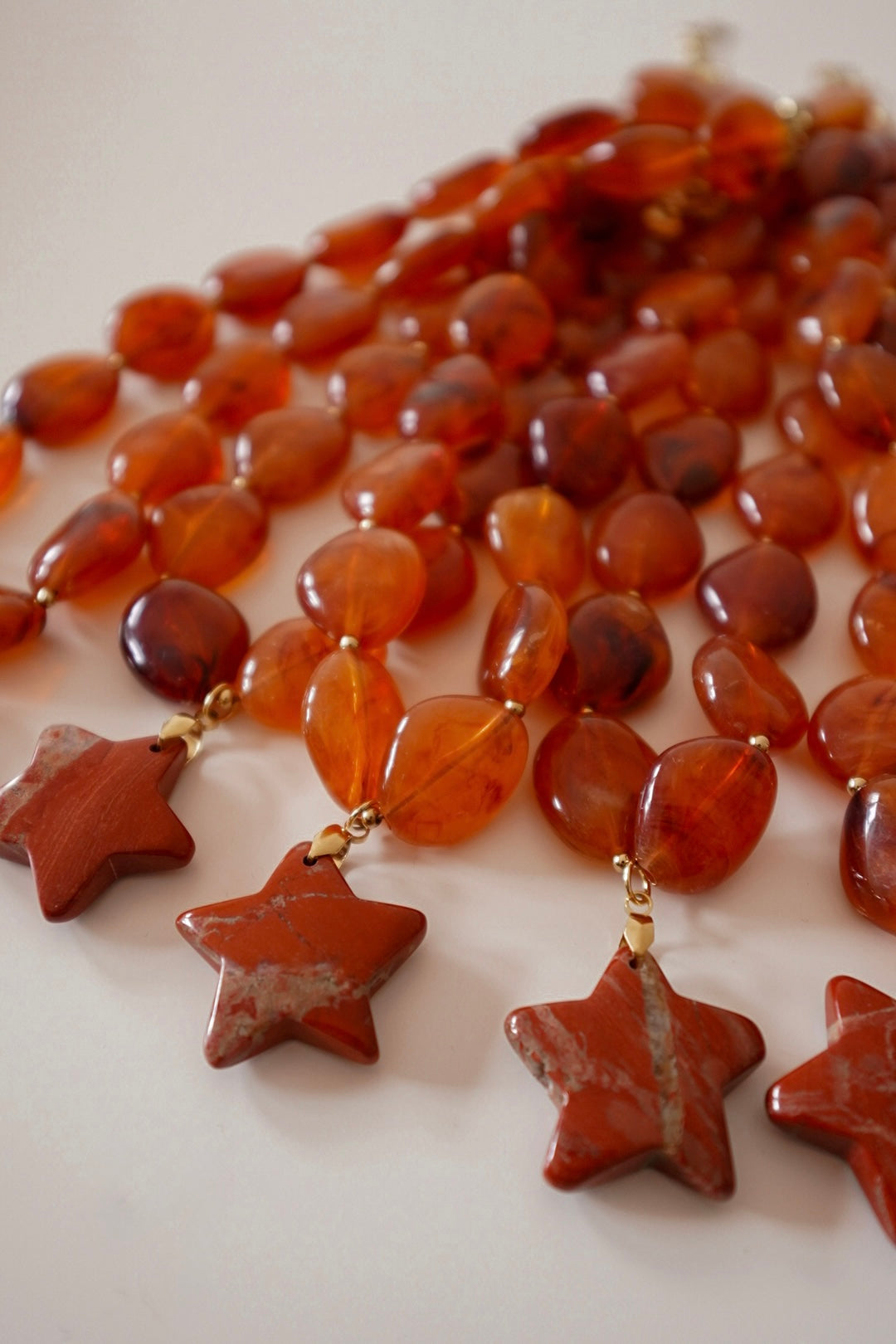 Colar Estrela Âmbar