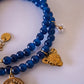 Colar Charms Azul