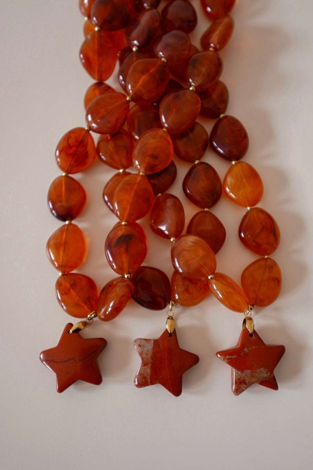 Colar Estrela Âmbar