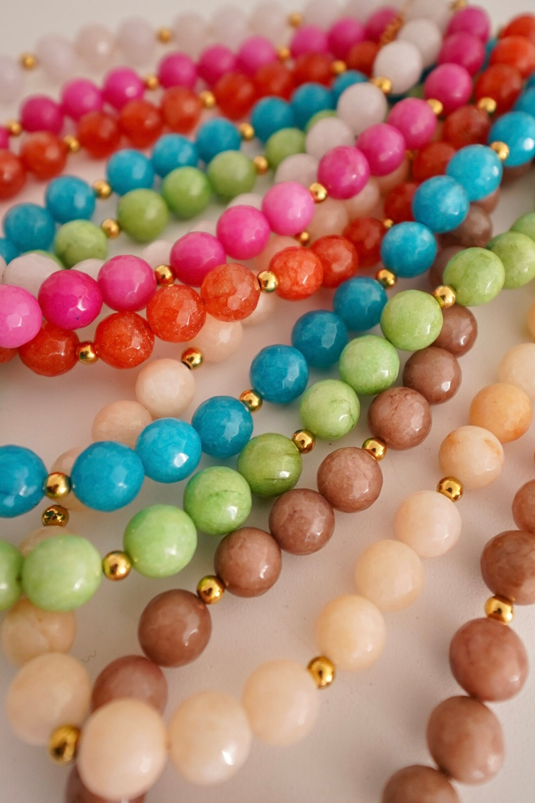 Colar Bubble Pedras Naturais